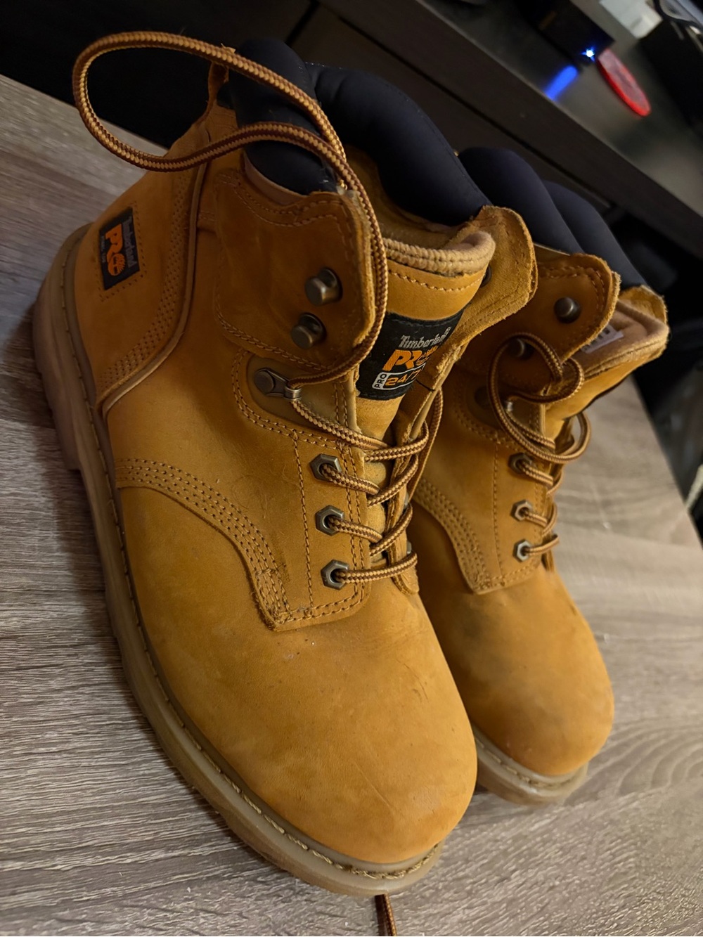 Timberland PRO Wheat/Tan Work Boots